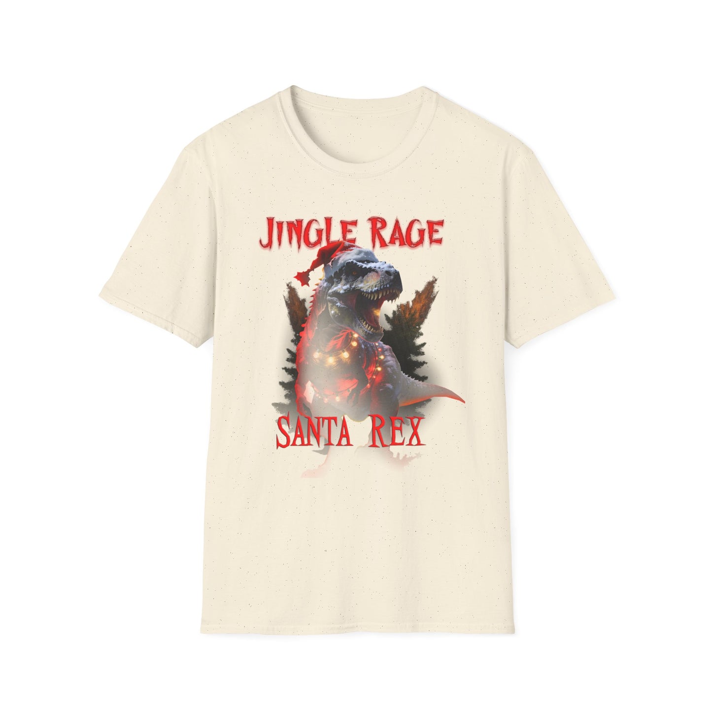 Santa Rex Christmas Tee