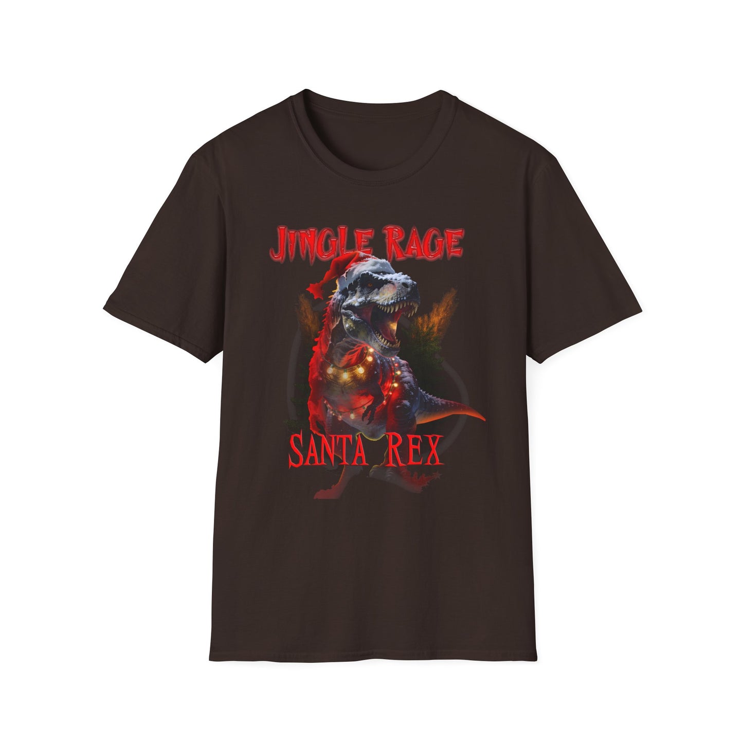 Santa Rex Christmas Tee