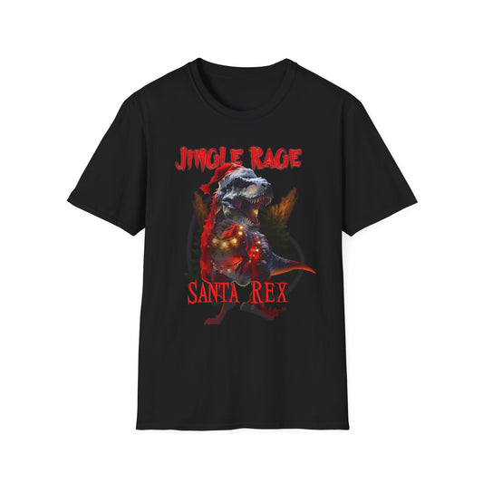 Santa Rex Christmas Tee