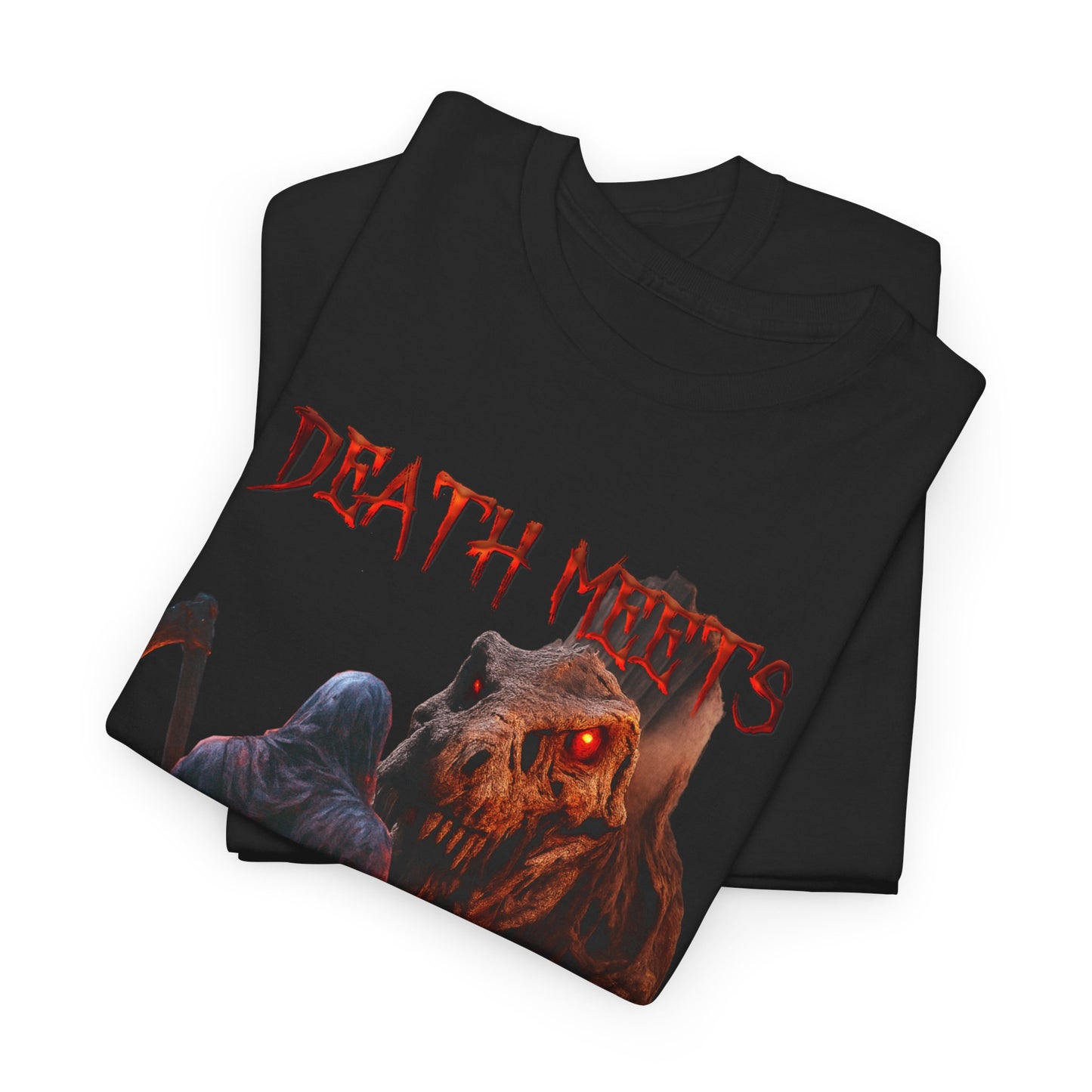 Death Meets Prehistory Tee